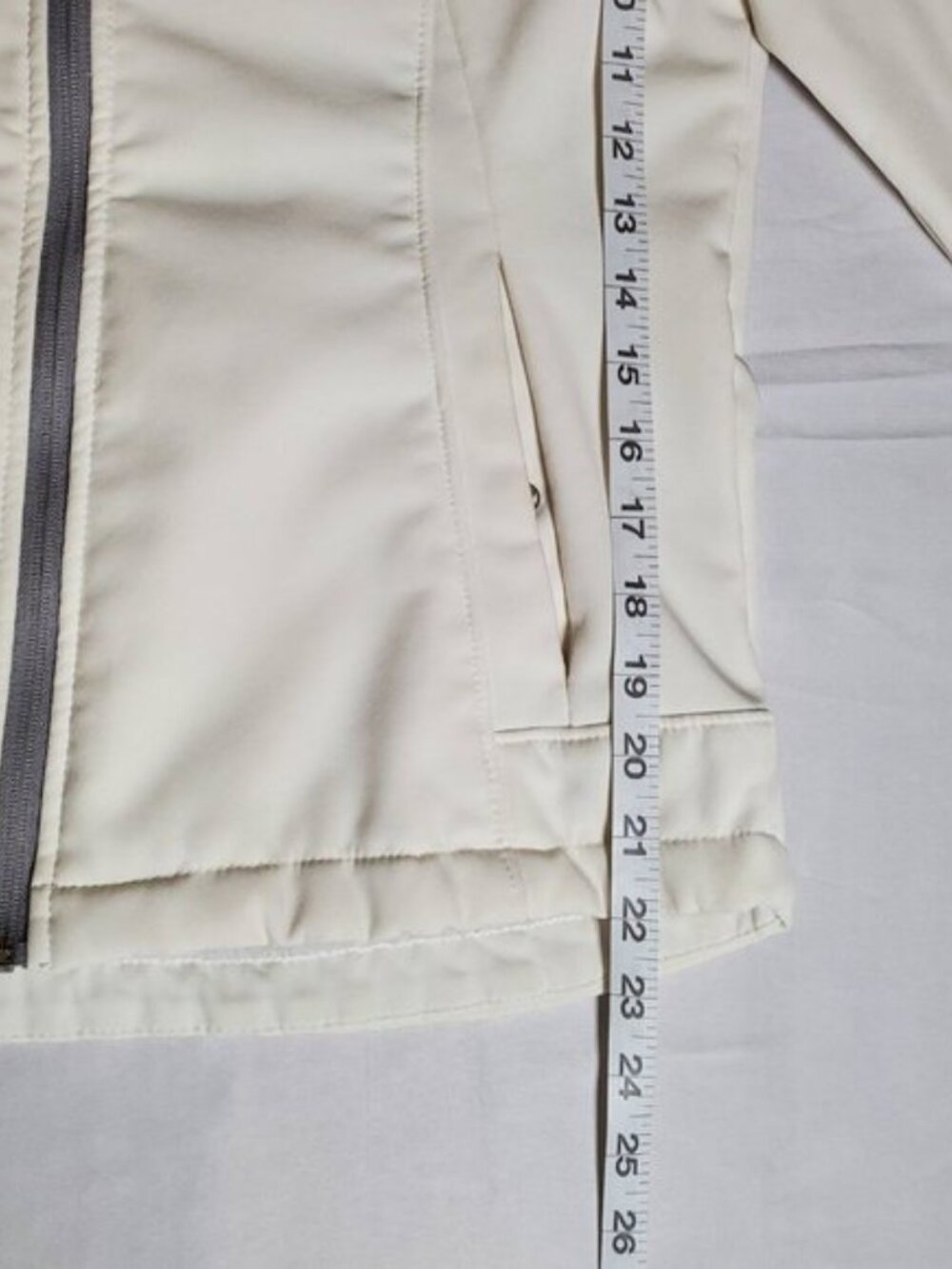 ZeroXposur Women’s White Softshell Hooded Jacket Fleece Lined Size S - Picture 12 of 15